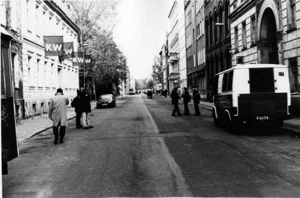Auguststra�e - Blick nach Osten