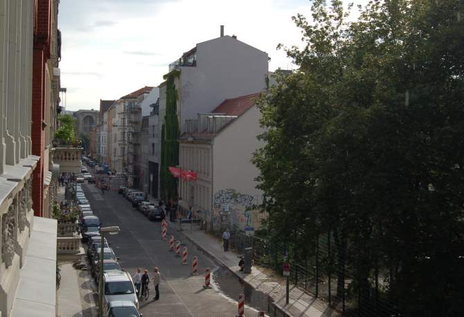Auguststrasse Blick nach Westen