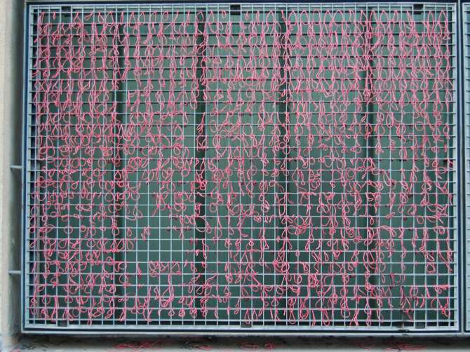 Gummiring-Kunst