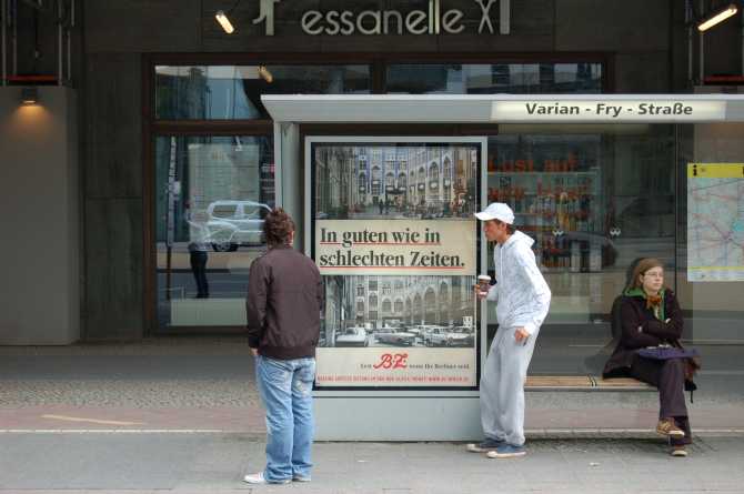 BZ Werbung mit Hackeschen Hoefen
