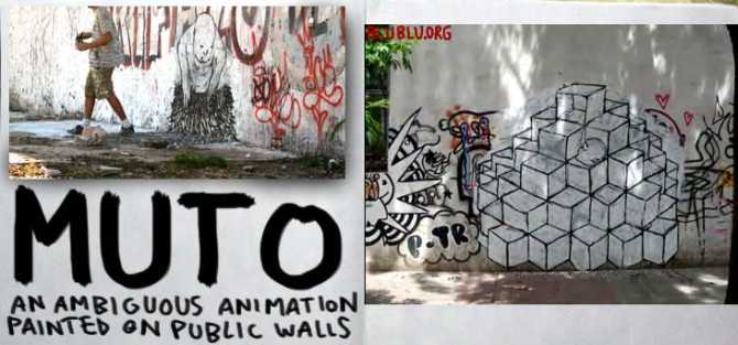 Streetartkurzfilm: Blu - �Muto�