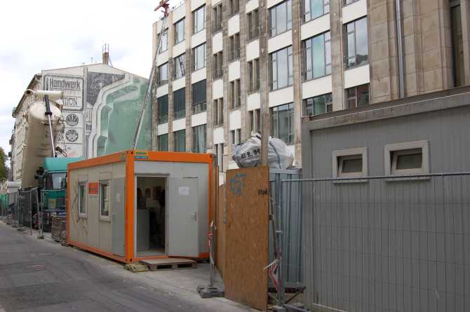 Ehemaliges Kaufhaus Wertheim in der Rosenthaler Stra�e