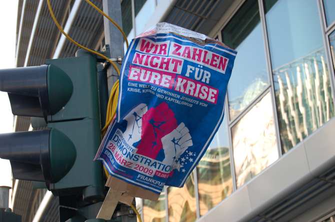Wir zahlen nicht für eure Krise