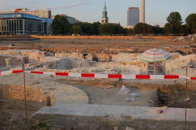 Ausgrabung Schlossplatz