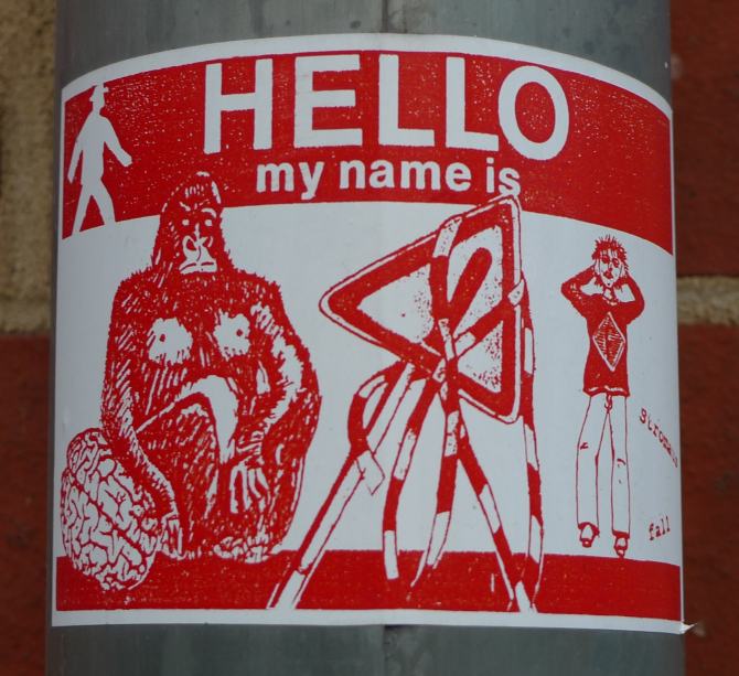 Sticker von Frank alias Stromausfall