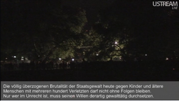 Proteste gegen Stuttgart 21