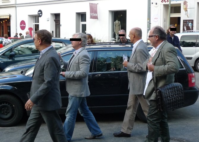 Weinverkostung Auguststrasse