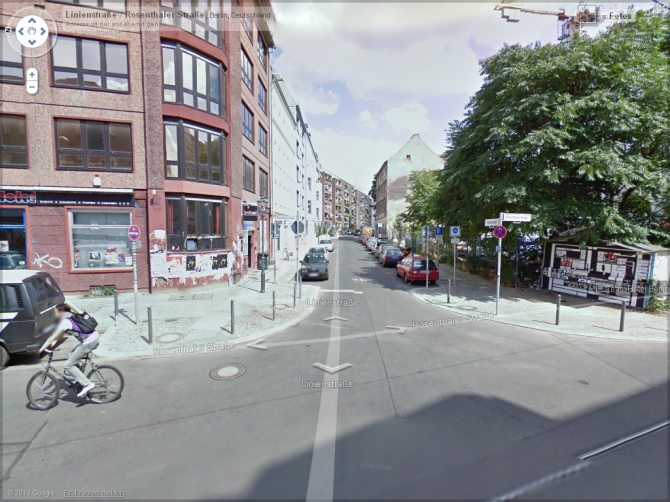 street view Linienstrasse