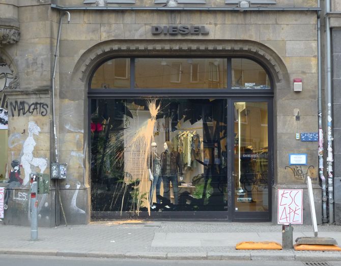 Modedreieck Diesel Store