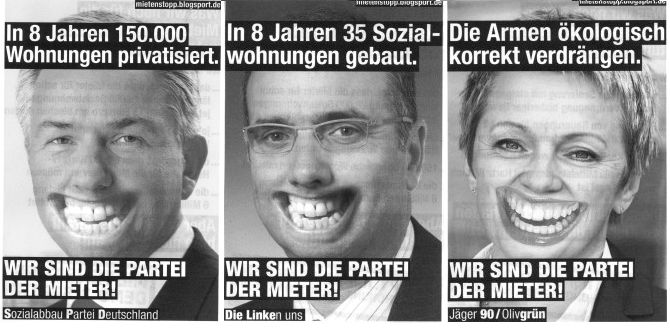 Wir sind die Partei der Mieter